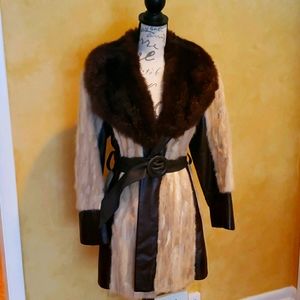 Havy elegant fur coat